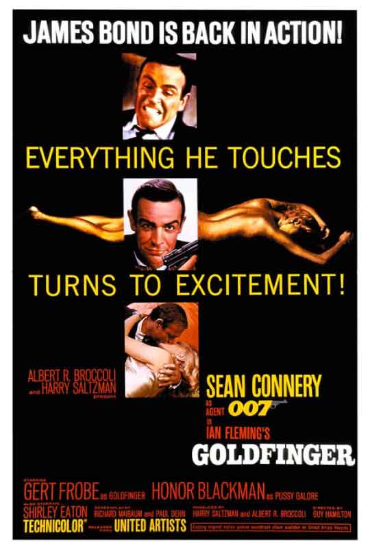 Goldfinger (1964) Movie Review - Quick Movie Reviews by Haris