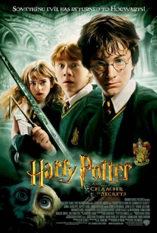 Harry Potter and the chamber of secrets (2002) Movie Review - Quick Movie Reviews by Haris