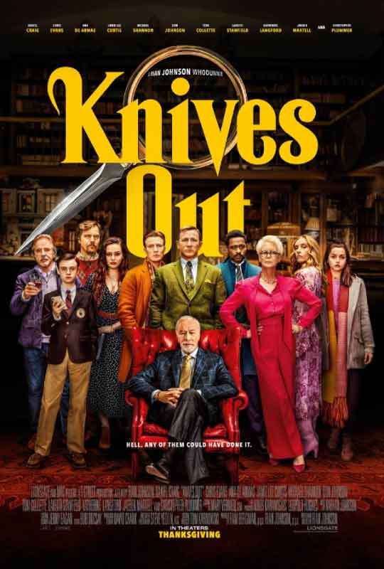 Knives out (2019) Movie Review - Quick Movie Reviews by Haris